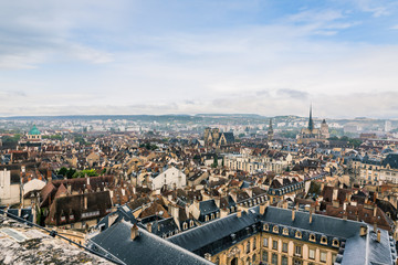 Vue sur Dijon du haut de la Tour Philippe Le Bon