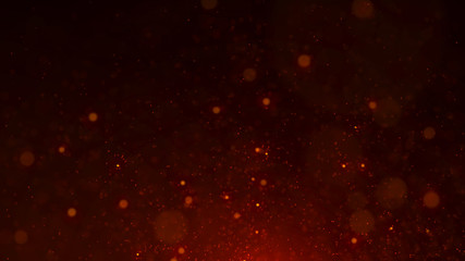 Dust particles. Abstract particle background. Dots background. 4k rendering.