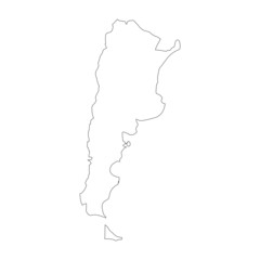 Map of Argentina