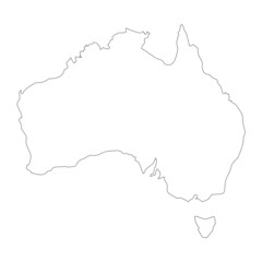Map of Australua © alvindom