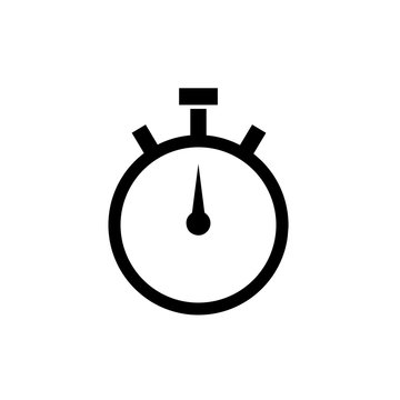 stopwatch icon. vector illustration