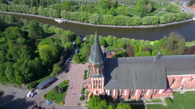aerial view of the city
