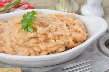 puree of coral lentils