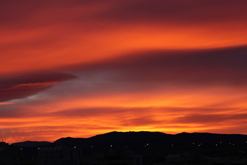 Fototapeta premium Sunset 