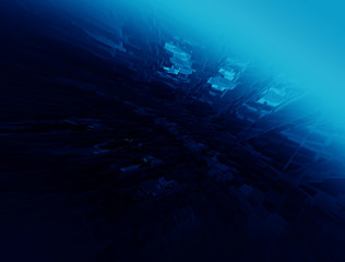 Abstract blue background for design