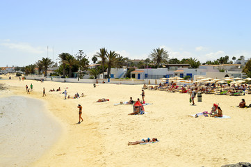 Corralejo Beach in Fuerteventura