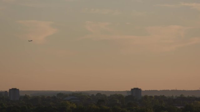 Plane taking off from Heathrow flies west before going round to the south