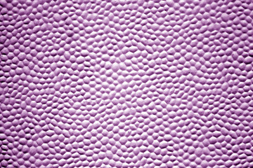 Metal texture with bubbles in purple color.