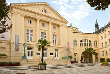 Austria, Baden near Vienna (Baden Bei Wien), municipal theatre,