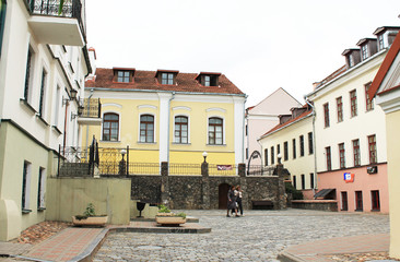 The capital of the Republic of Belarus is Minsk. Trinity Suburb. Cozy courtyard. view 2