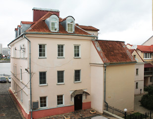  The capital of the Republic of Belarus is the city of Minsk. Trinity Suburb. Cute houses.