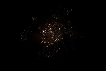 New Year Fireworks. Slovakia