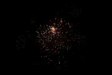 New Year Fireworks. Slovakia