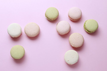 French macaroons on board