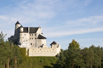 Fototapeta na wymiar Średniowieczny zamek Bobolice, Polska