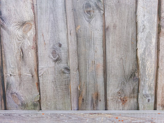 Background from different grey old wooden boards