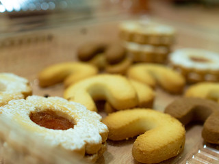 Biscuits in the box.