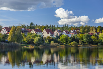 Fototapeta na wymiar Jezioro Długie - Olsztyn