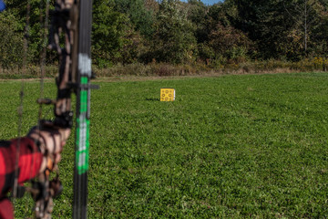 Bow and Arrow Shooting Target Practice