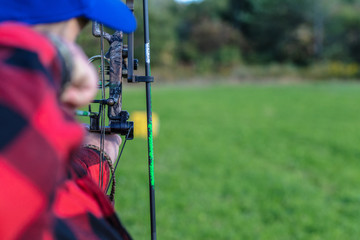 Bow and Arrow Shooting Target Practice