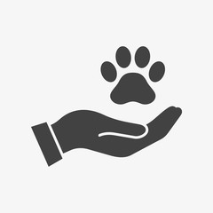 Pet care vector icon © Janis Abolins