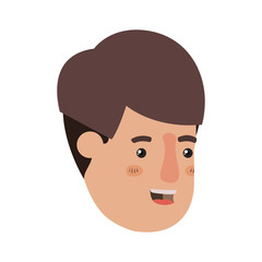 head of man avatar character