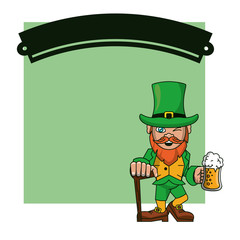 Saint patricks day frame