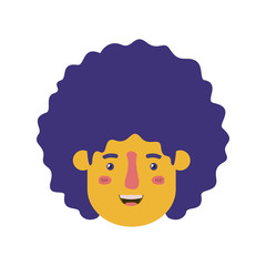 head of man avatar character