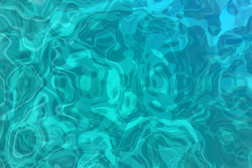 Blue ice background, close-up. 3D rendering