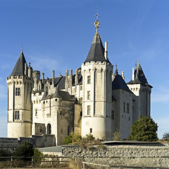 Fototapeta na wymiar Chateau de Saumur