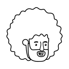 head of young man avatar character