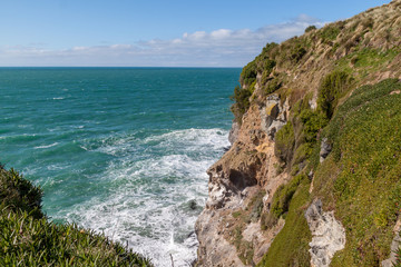 Waves crashing on cliff (7)