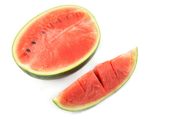 watermelon on white background