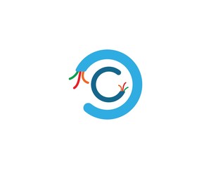 electric Cable logo vector