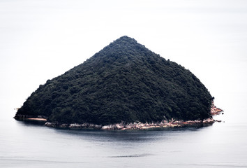 Small Island in Japan, Hiroshima Bay 