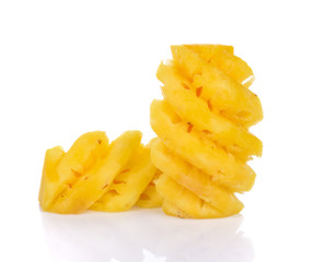 pineapple on white background