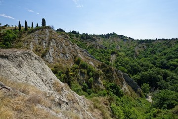 Italien - Toskana - Chiusure Hochebene & Lehmland