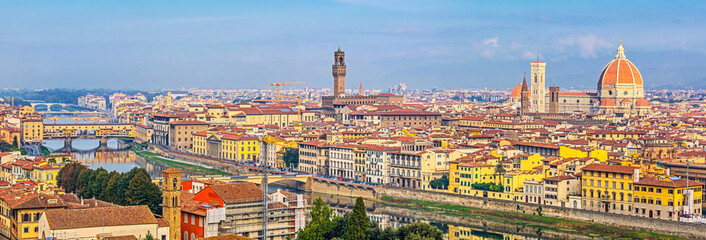 Aerial view of Florence, Italy