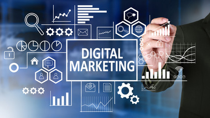 Digital Marketing Business Concept