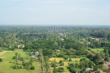Fototapeta na wymiar Sky photography at Angkor Wat