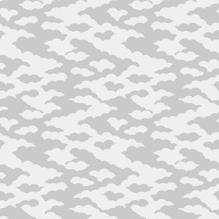 Stylish wavy background. Seamless pattern.Vector. スタイリッシュなみなみパターン