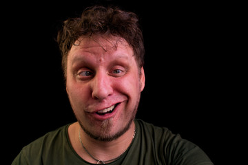 Funny Face. Idiot. The moron. Fool. Clown. Foolish man.