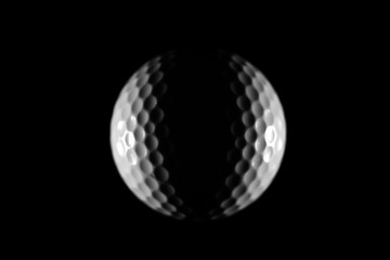Eclipse of a golf ball