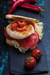 Grilled chicken sandwich