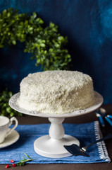 Cristmas Coconut Cake