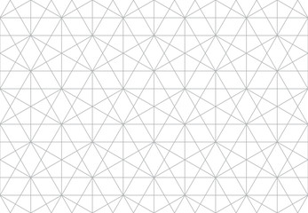 Fototapeta premium The geometric pattern with lines. Seamless vector background. White and grey texture. Graphic modern pattern. Simple lattice graphic design,