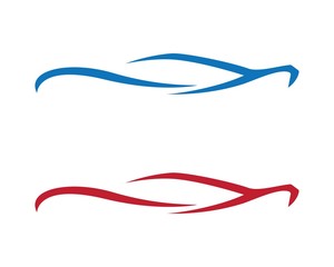 speed Auto car Logo Template