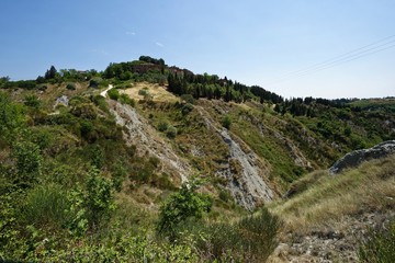 Italien - Toskana - Chiusure Hochebene & Lehmland