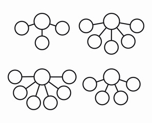 Set of Infographics design template with place for your data. Vector illustration.