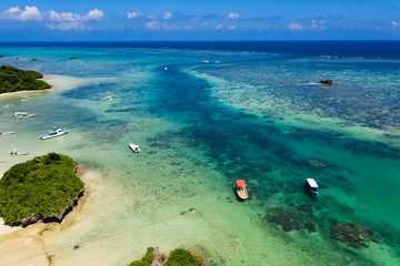 Aerial view of ishigaki island